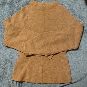 Medium sized, brown sweater from Zara